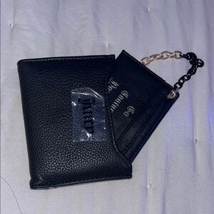 Juicy Couture Black and Gold Chain Wallet